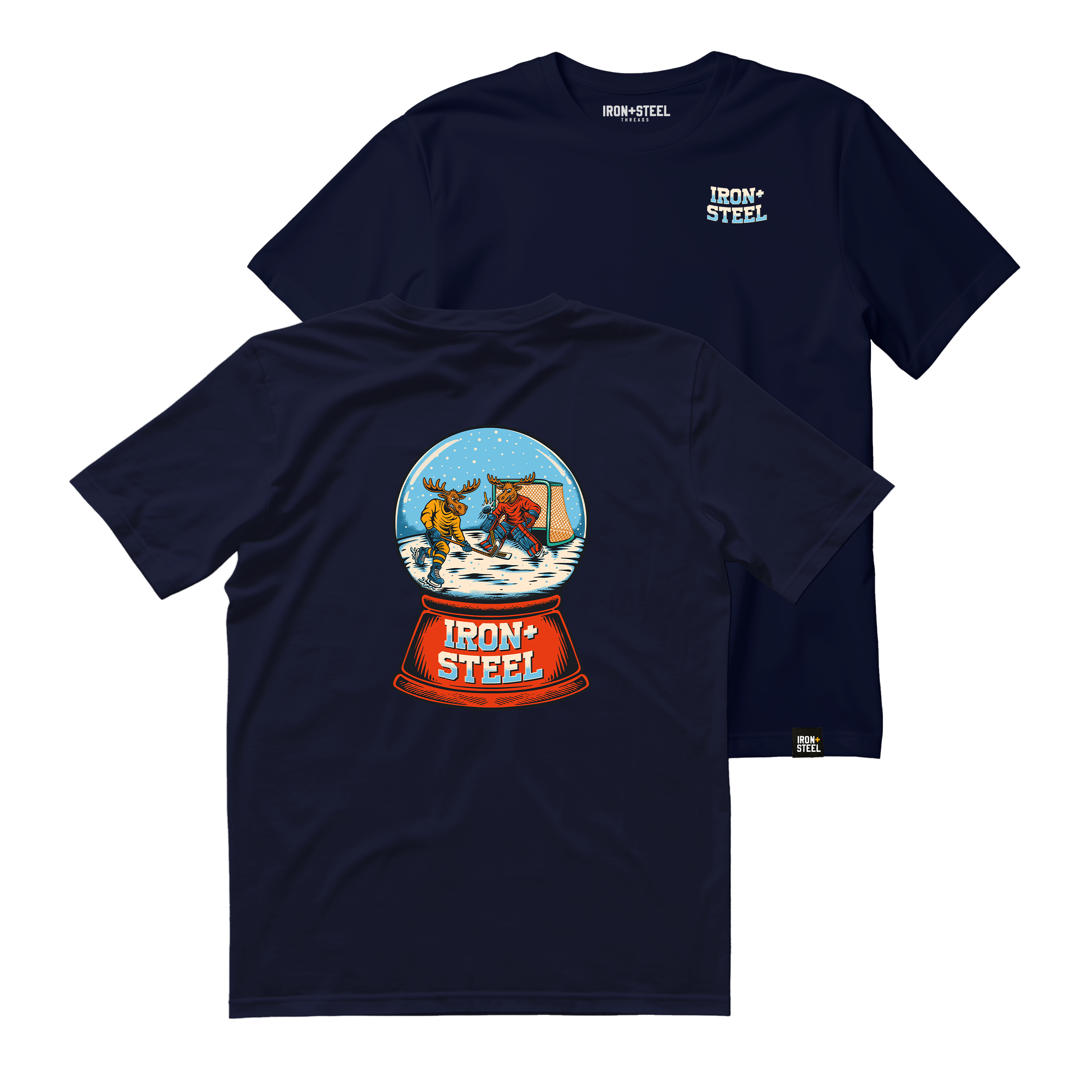 Snow Globe Hockey Tee