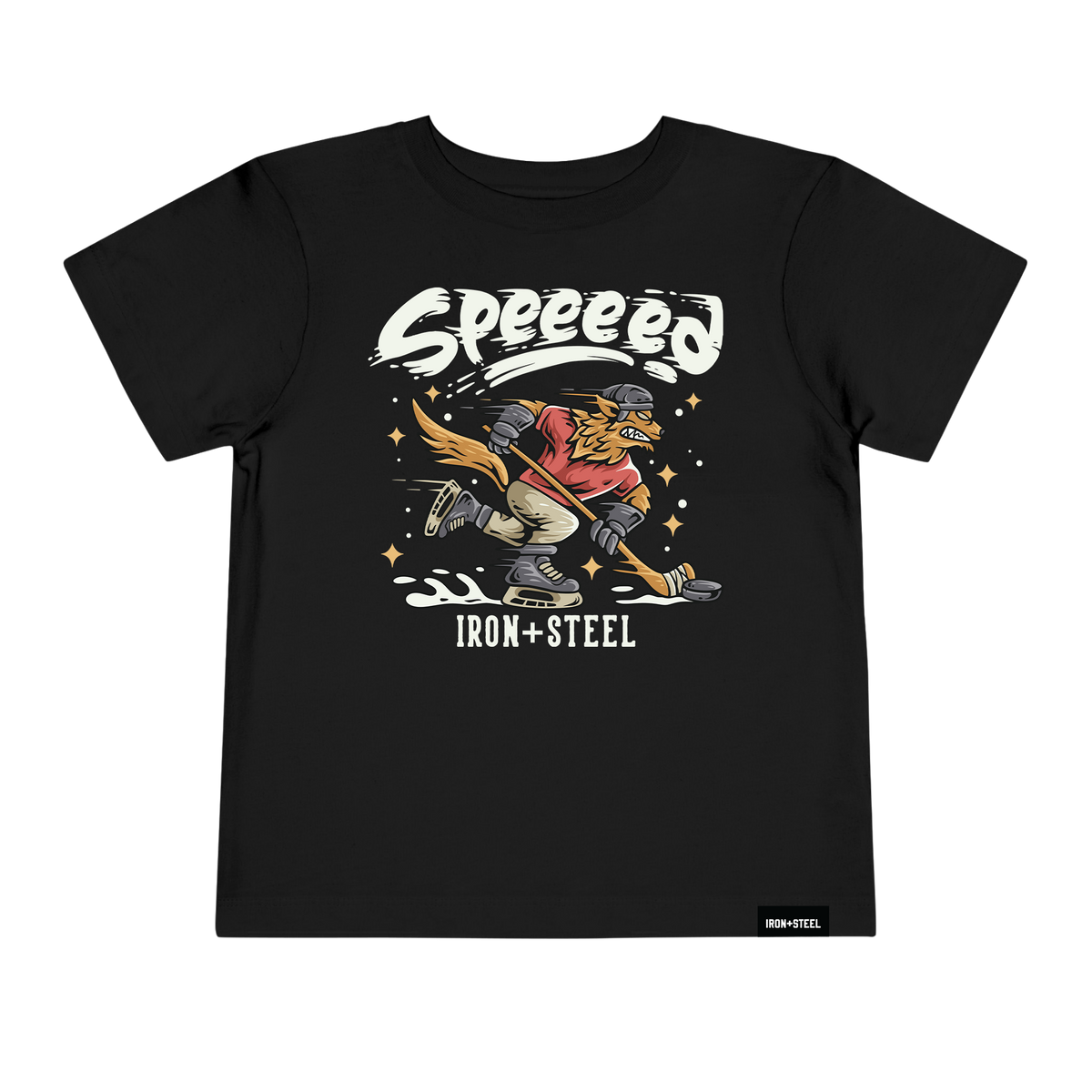 Speed Wolf Hockey Toddler Tee