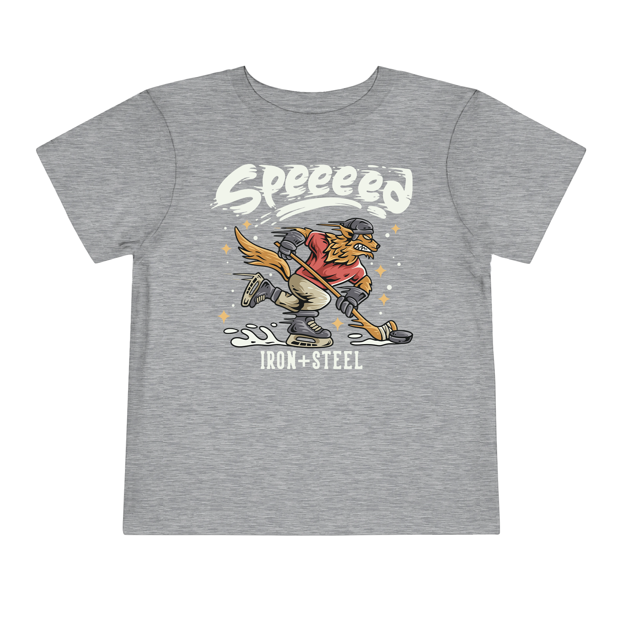 Speed Wolf Hockey Toddler Tee