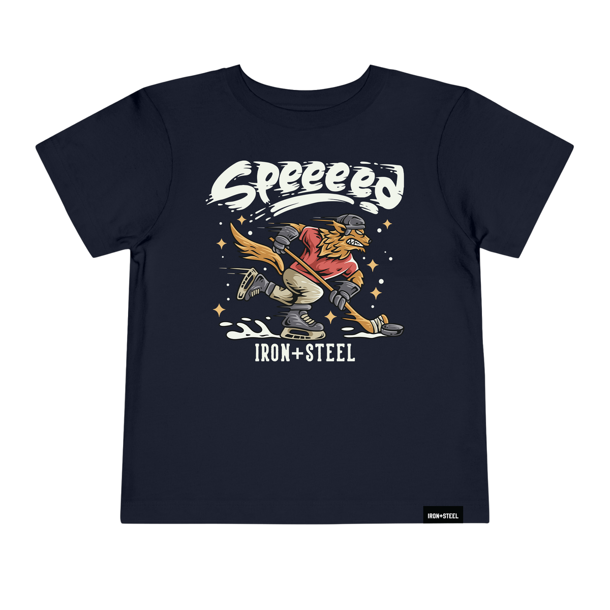 Speed Wolf Hockey Toddler Tee