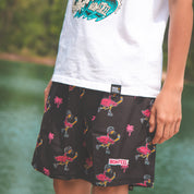 Flamingo Hockey Swim Trunks