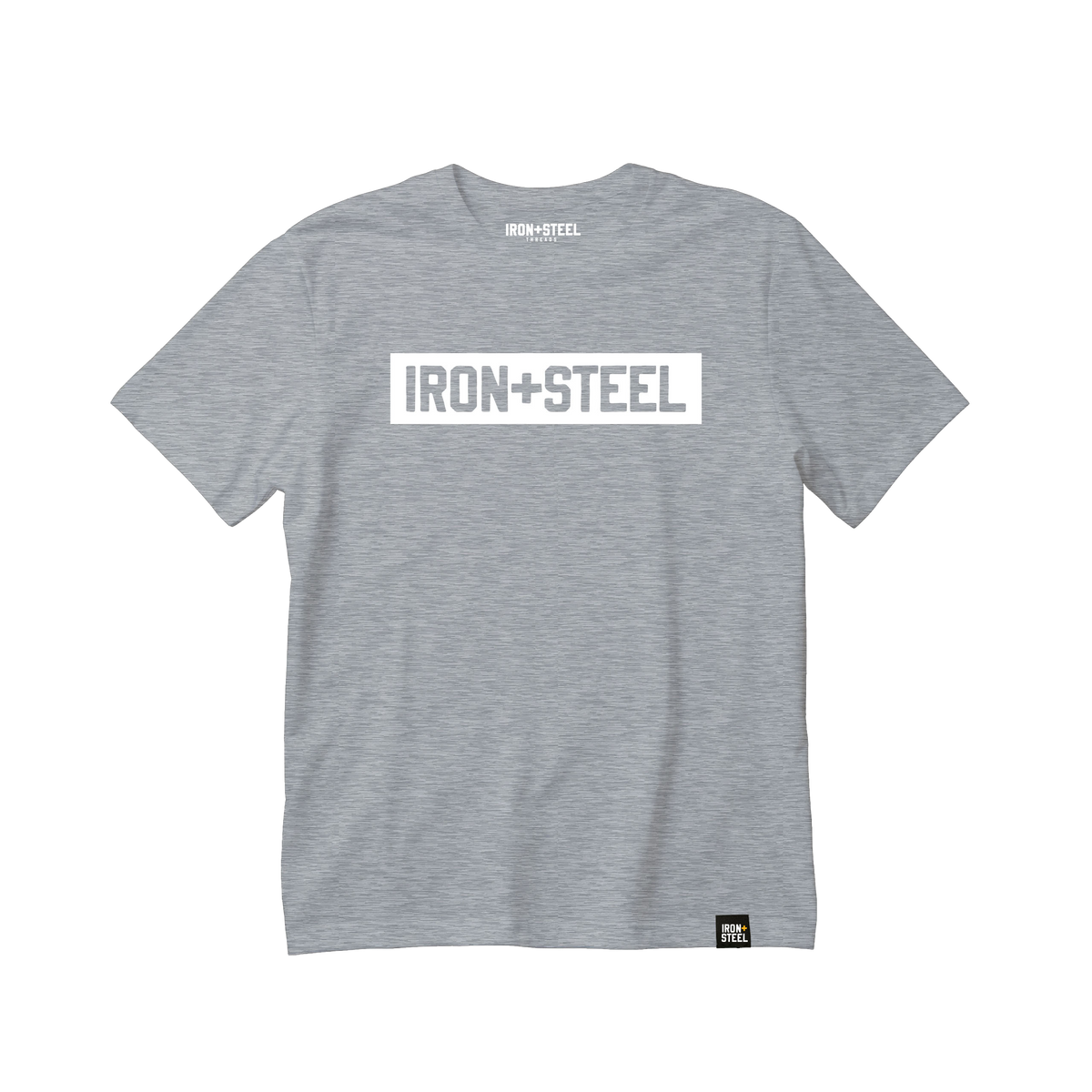 Steel Plate Hockey Tee in grey