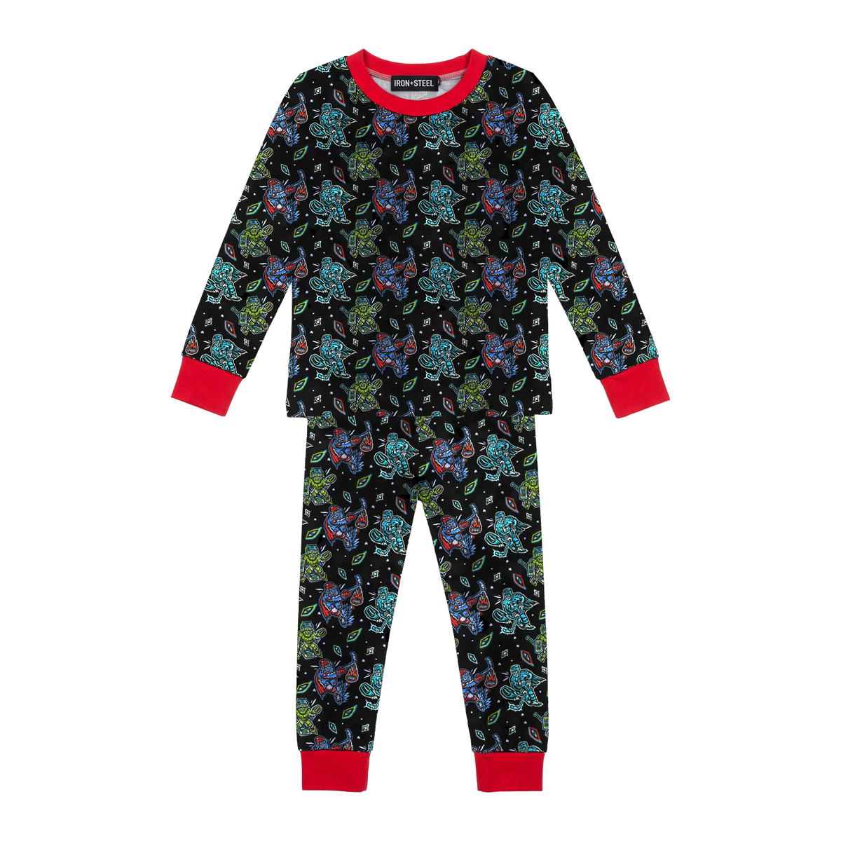 Super Hero Hockey Bamboo Pajama Set
