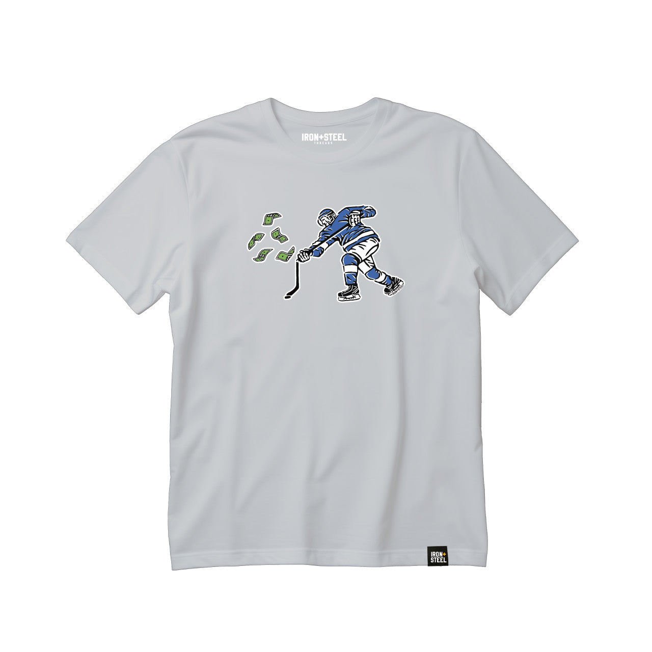 Broken Stick Hockey T-Shirt – Iron+Steel