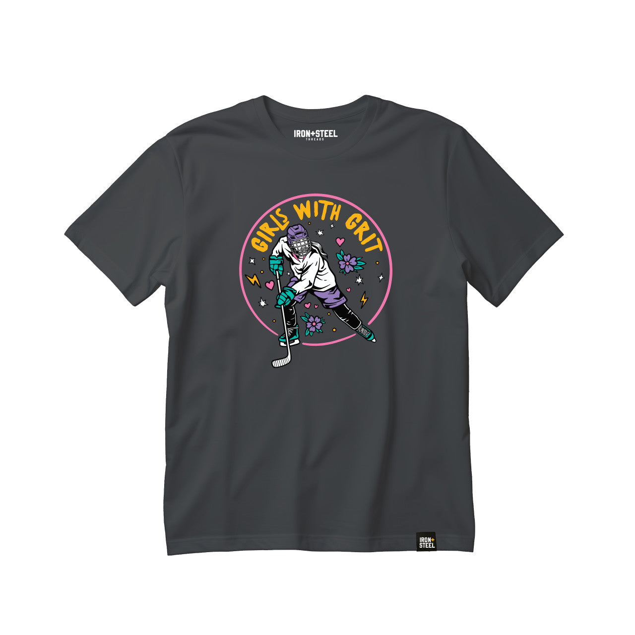 Girls With Grit Hockey T-Shirt