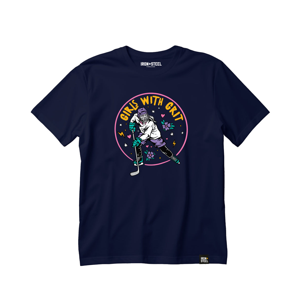 Girls With Grit Hockey T-Shirt