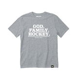 God. Family. Hockey. T-Shirt