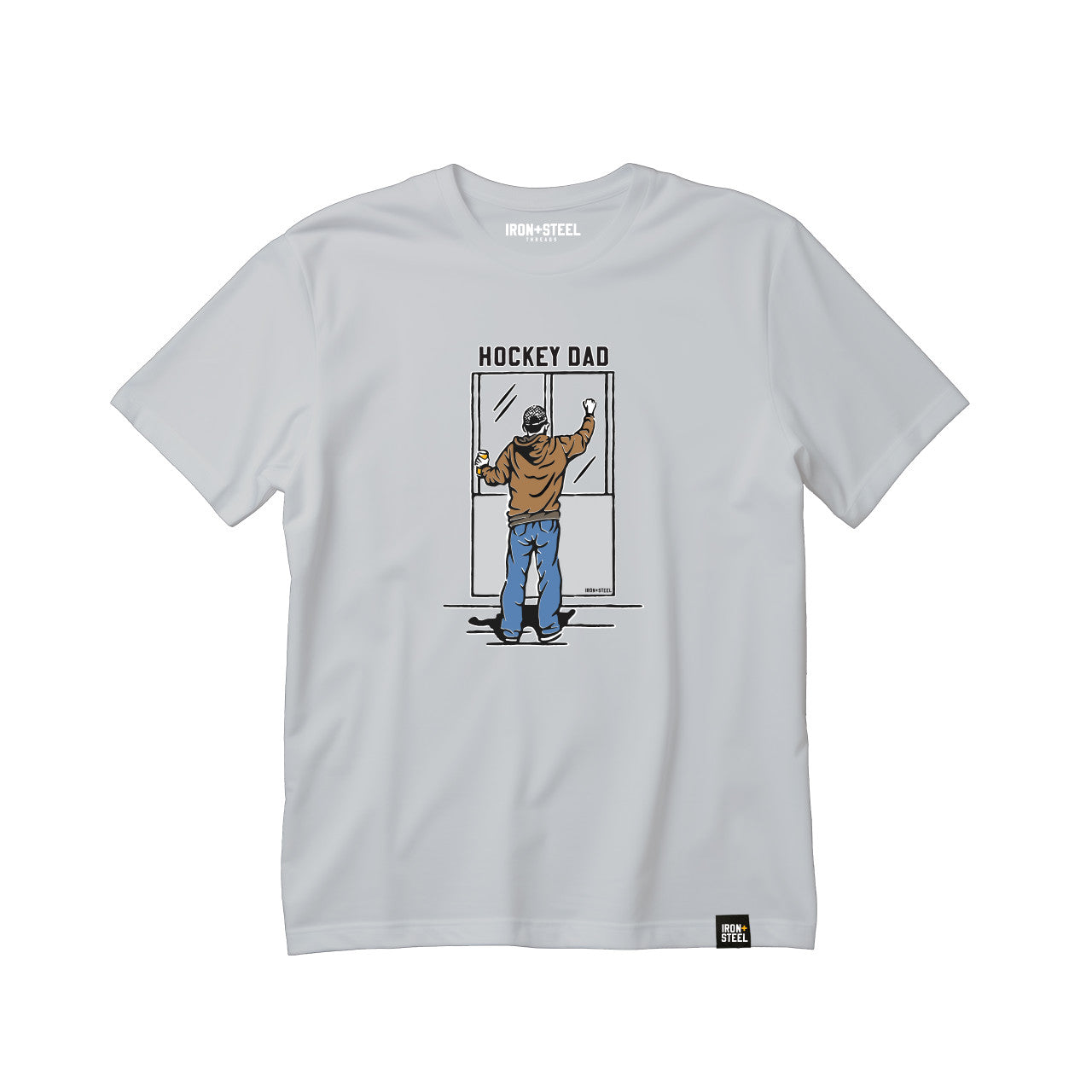 Hockey Dad By The Glass T-Shirt