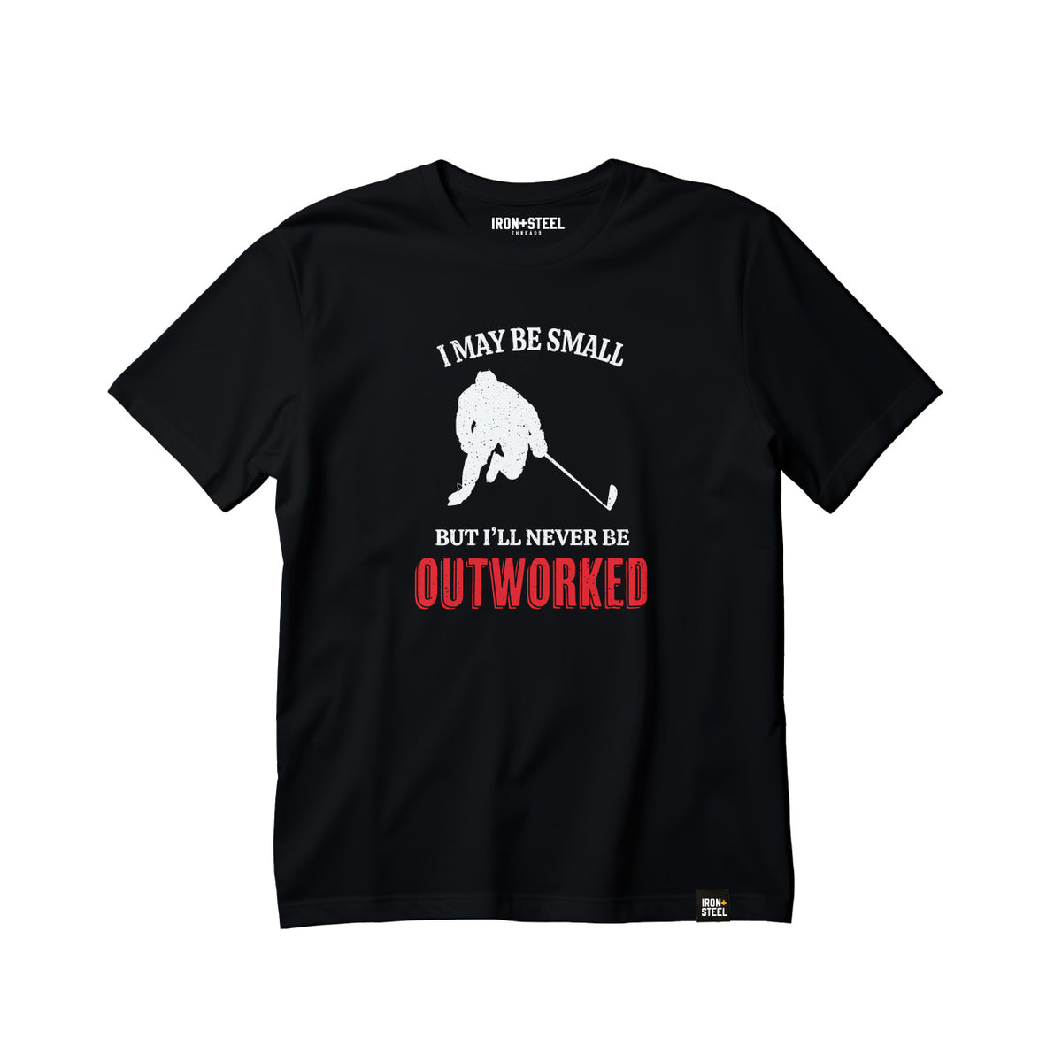 I May Be Small Hockey Kids Tee