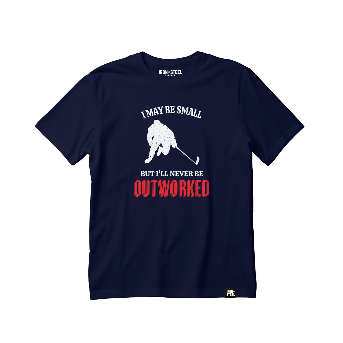 I May Be Small Hockey Kids Tee