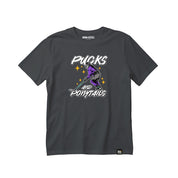 Pucks and Ponytails Kids T-Shirt