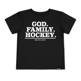 God Family Hockey Toddler Tee