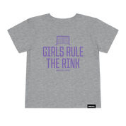 Girls Rule The Rink Toddler Tee