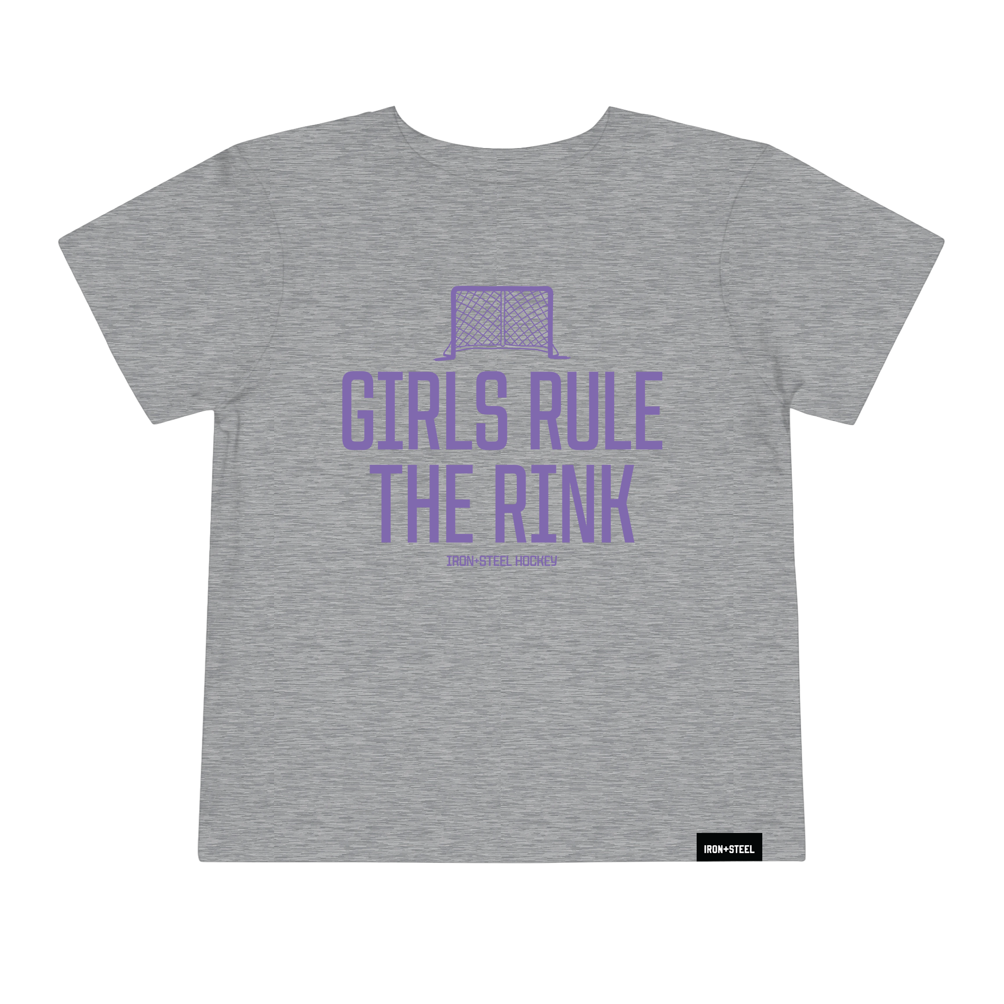 Girls Rule The Rink Toddler Tee