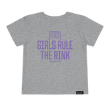 Girls Rule The Rink Toddler Tee