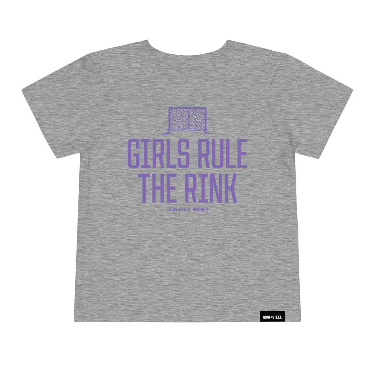 Girls Rule The Rink Toddler Tee