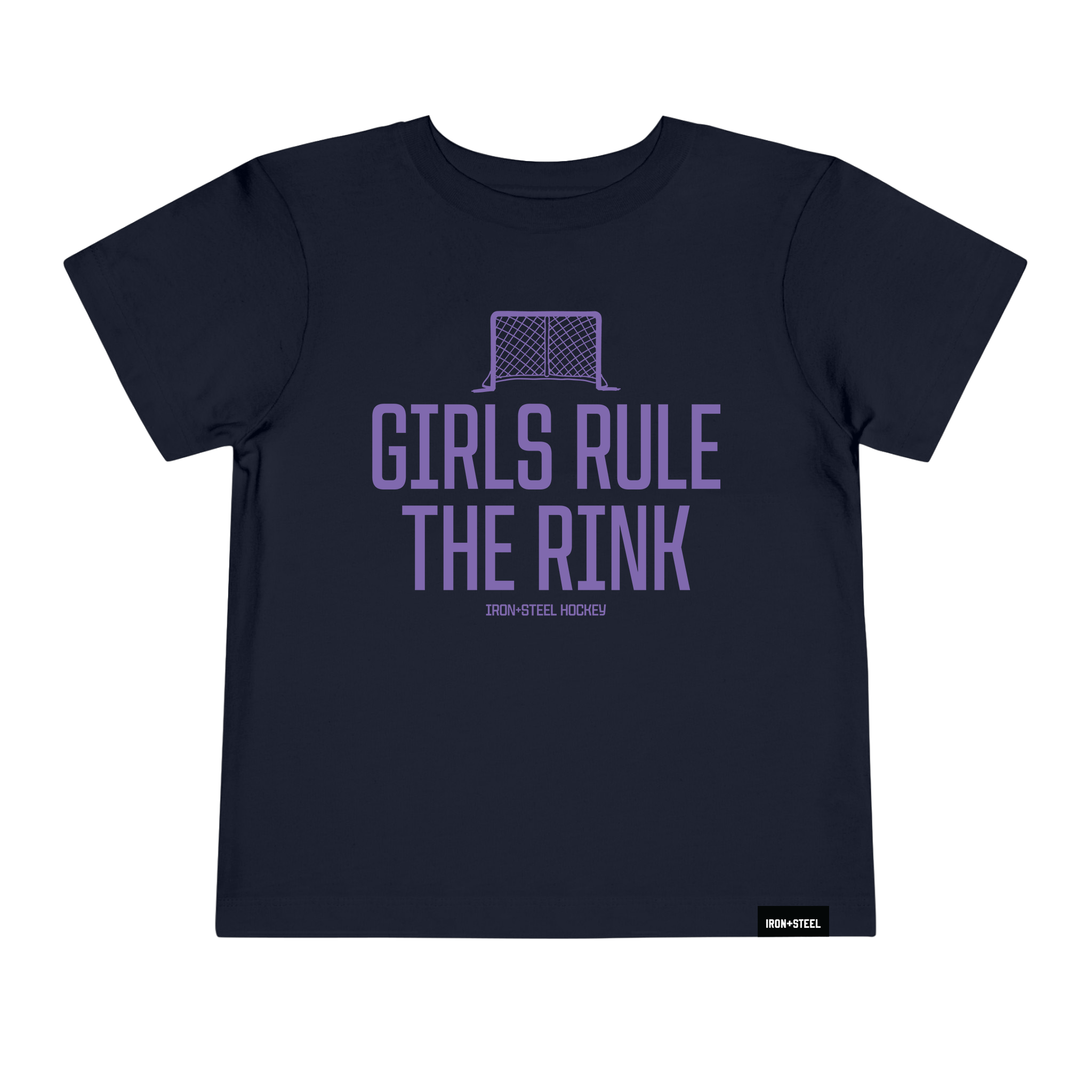 Girls Rule The Rink Toddler Tee