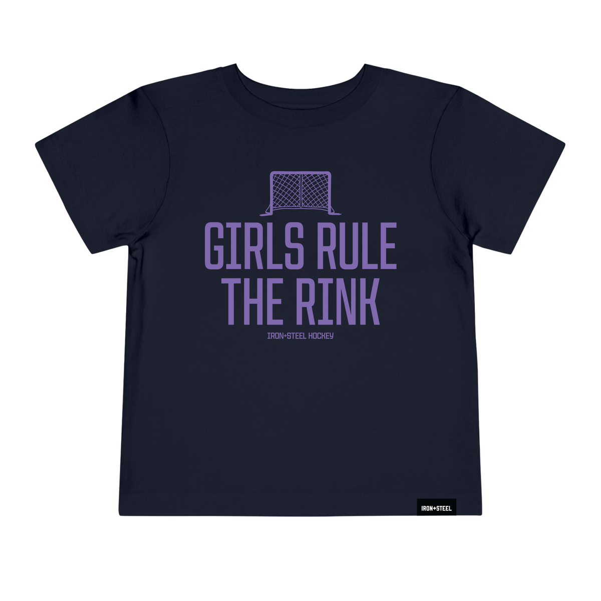 Girls Rule The Rink Toddler Tee