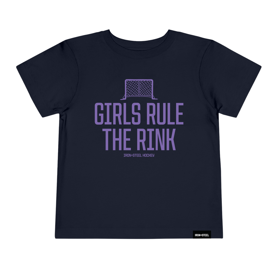Girls Rule The Rink Toddler Tee