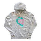 Color Goalie Helmet Midweight Hoodie
