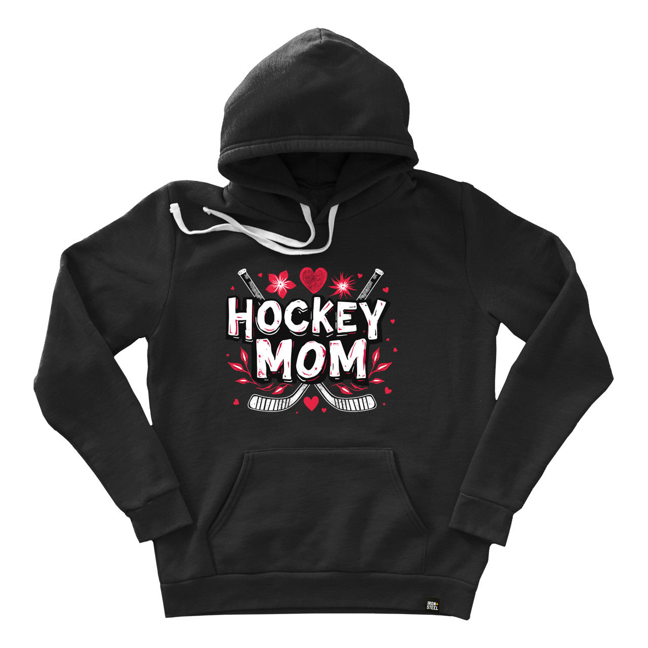 Hockey Mom Hearts Hoodie
