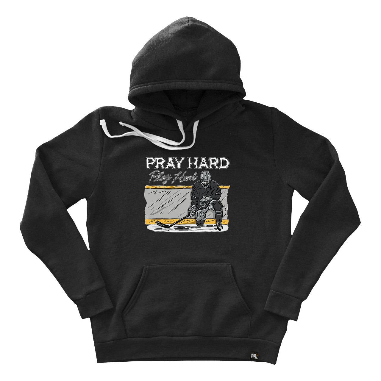 Pray Hard Play Hard Hoodie
