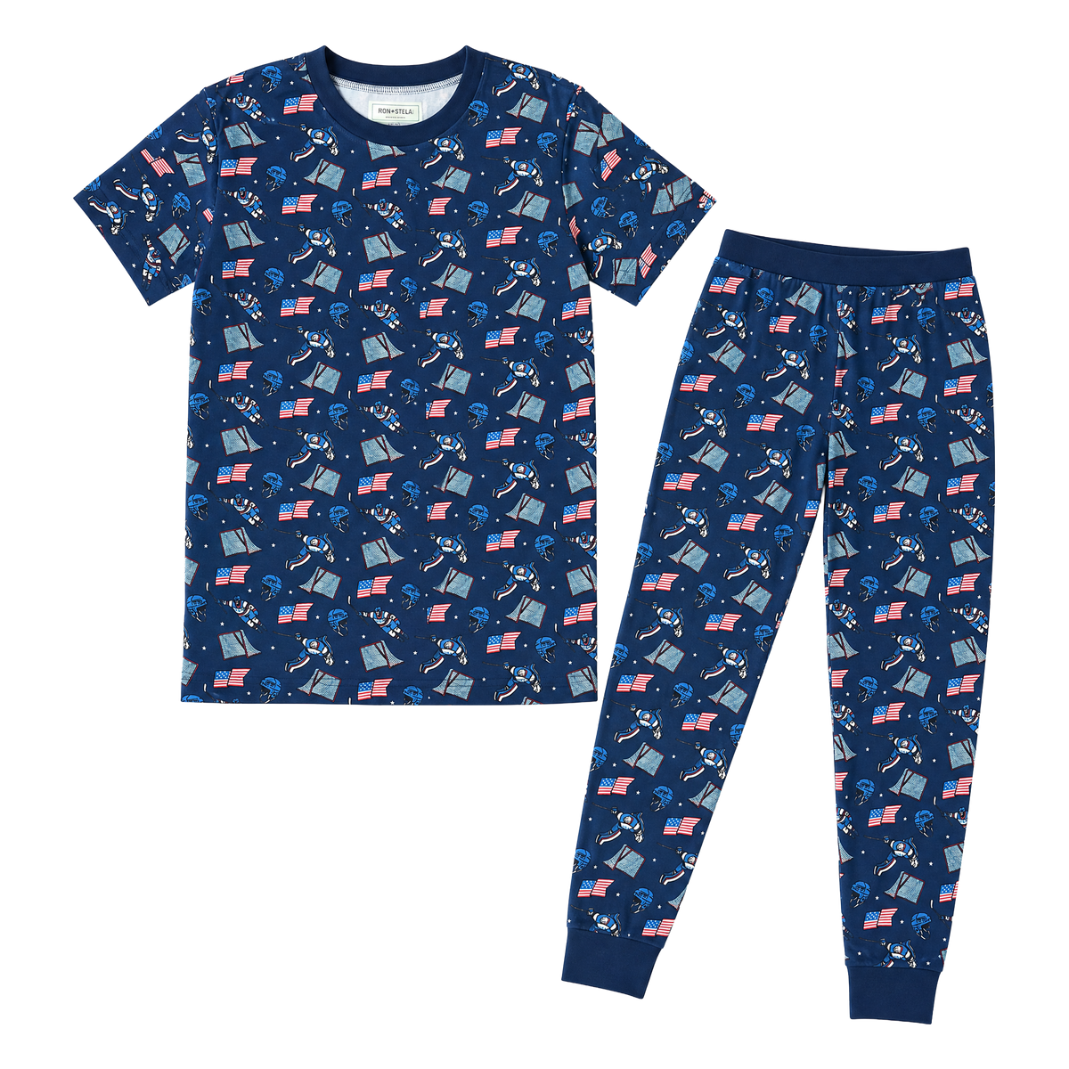 USA Gold Bamboo Pajama Set