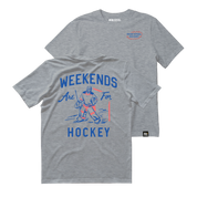 Goalie Vintage Weekends are for Hockey Tee