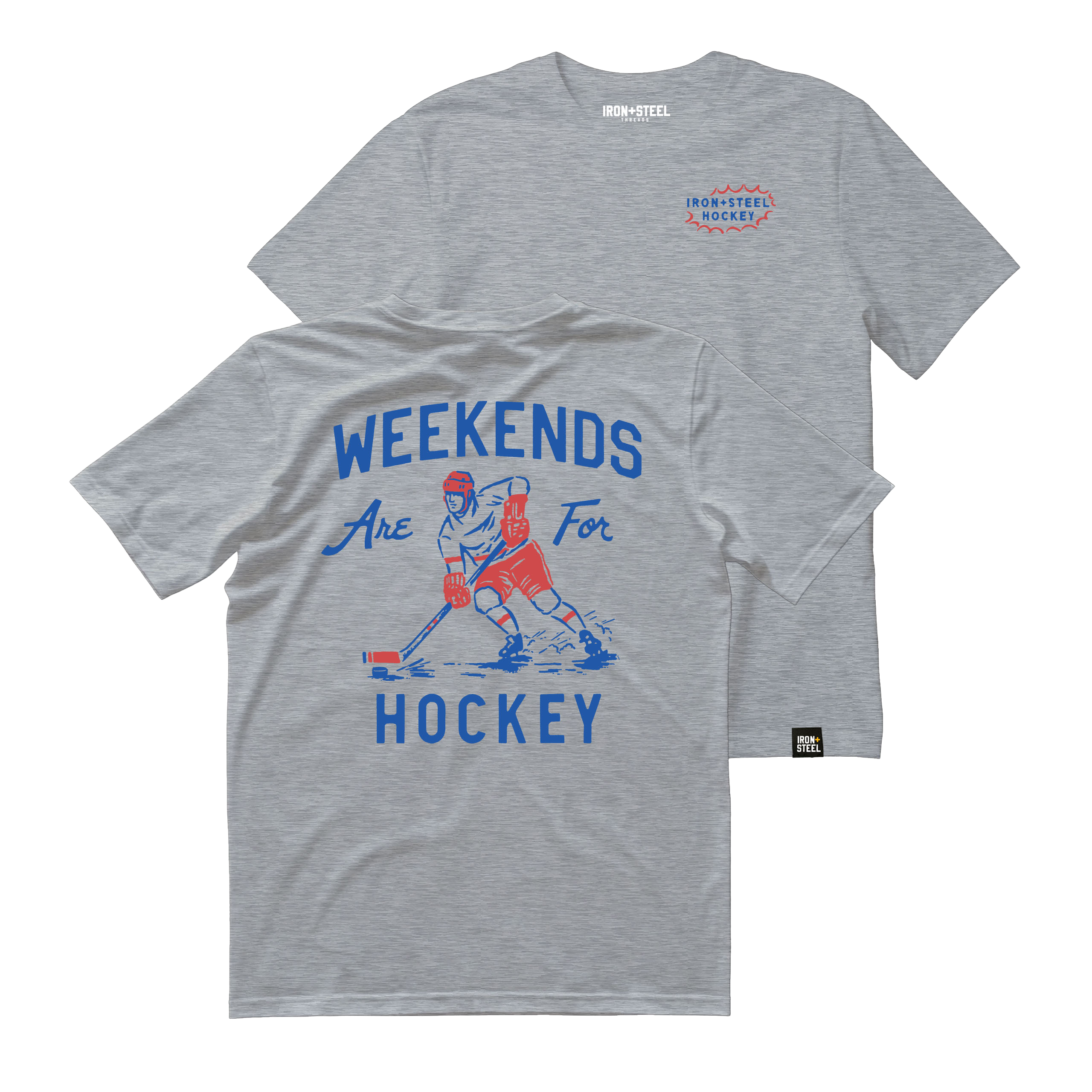 Vintage Weekends are for Hockey Tee