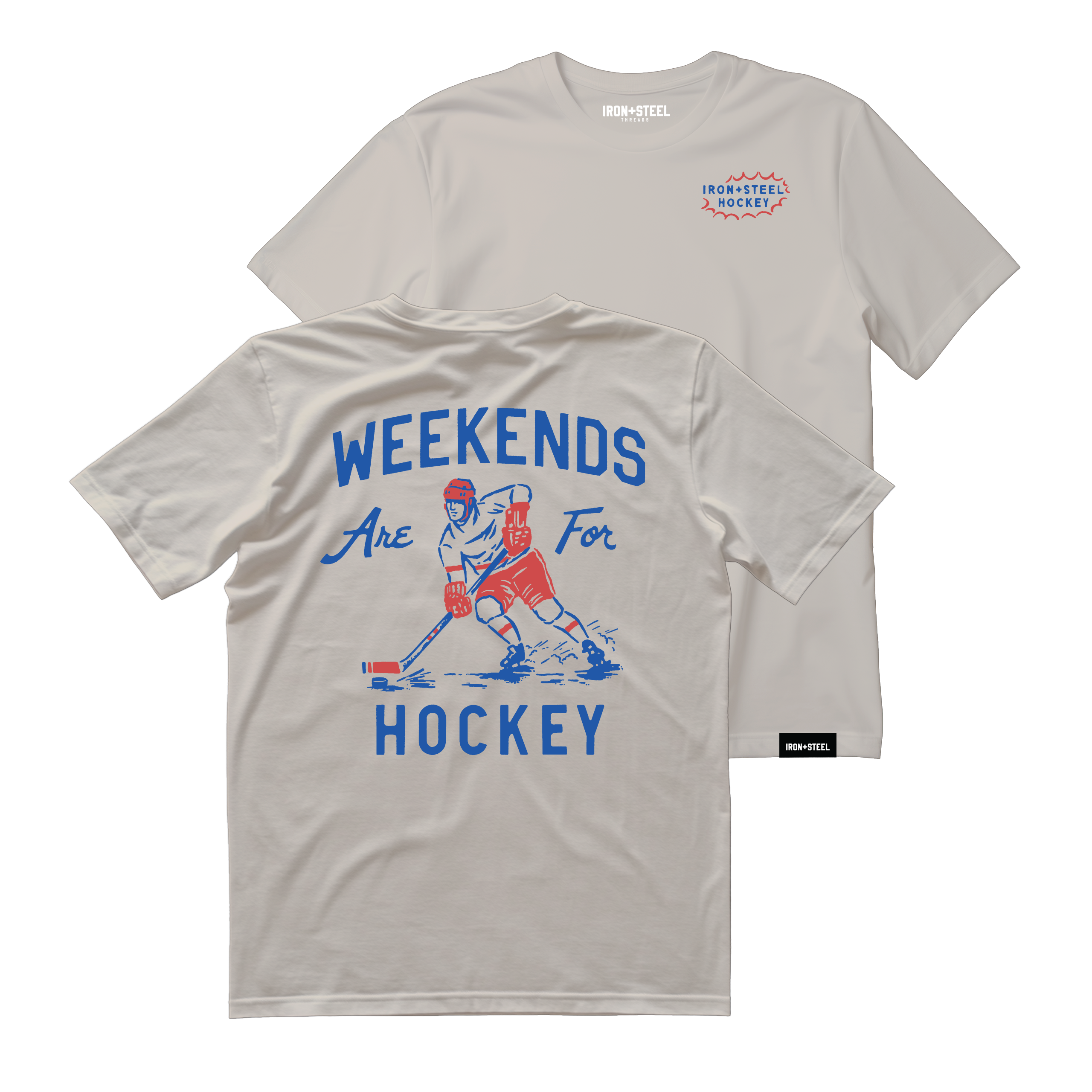 Vintage Weekends are for Hockey Tee