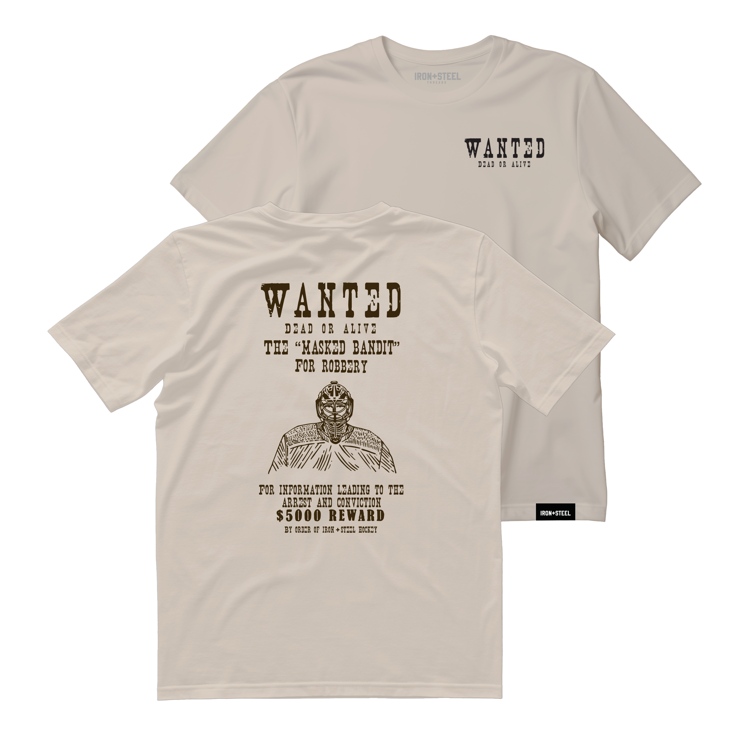 Wanted Robbery Goalie Tee