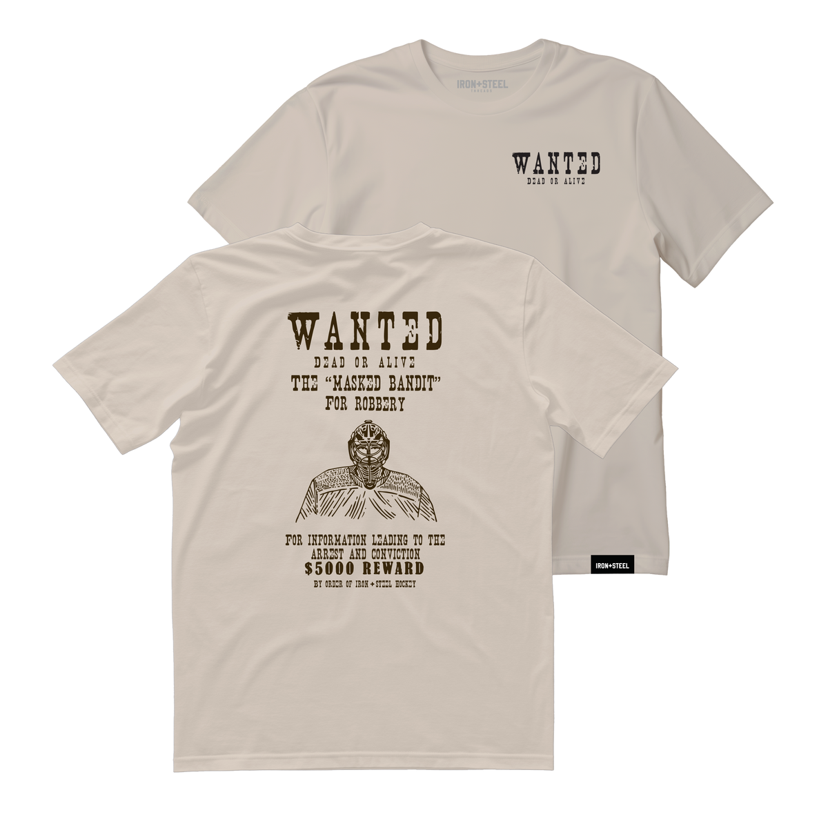 Wanted Robbery Goalie Tee