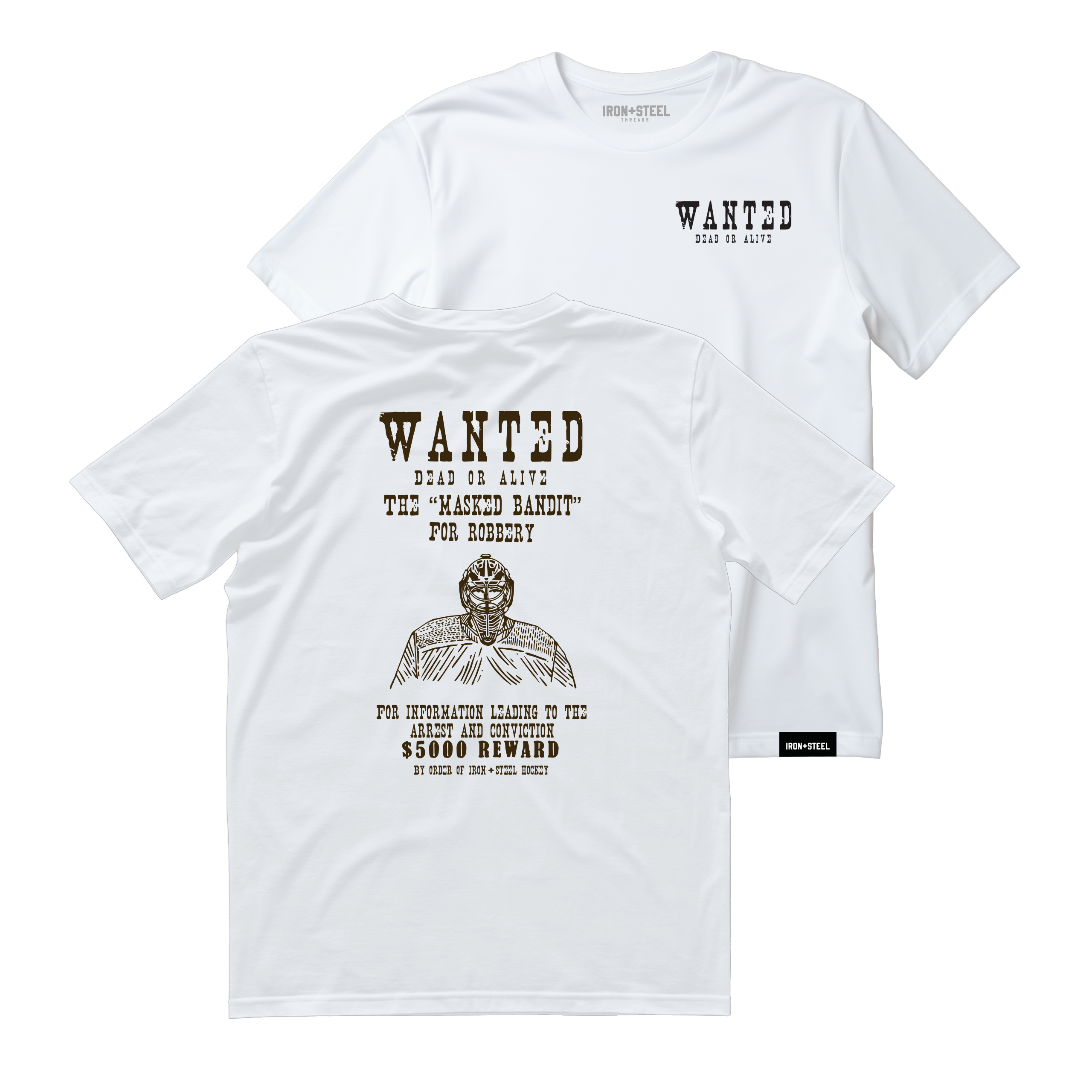 Wanted Robbery Goalie Tee