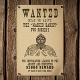 Wanted Goalie Poster - Limited Edition
