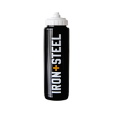 Iron+Steel Hockey Water Bottle