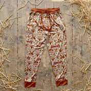 Wild West Hockey Bamboo Drawstring Pajama Pants