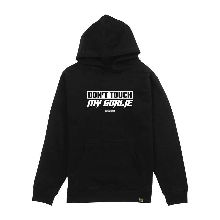 Don't Touch My Goalie Youth Hoodie