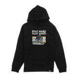 Goalie Pray Hard Play Hard Youth Hoodie