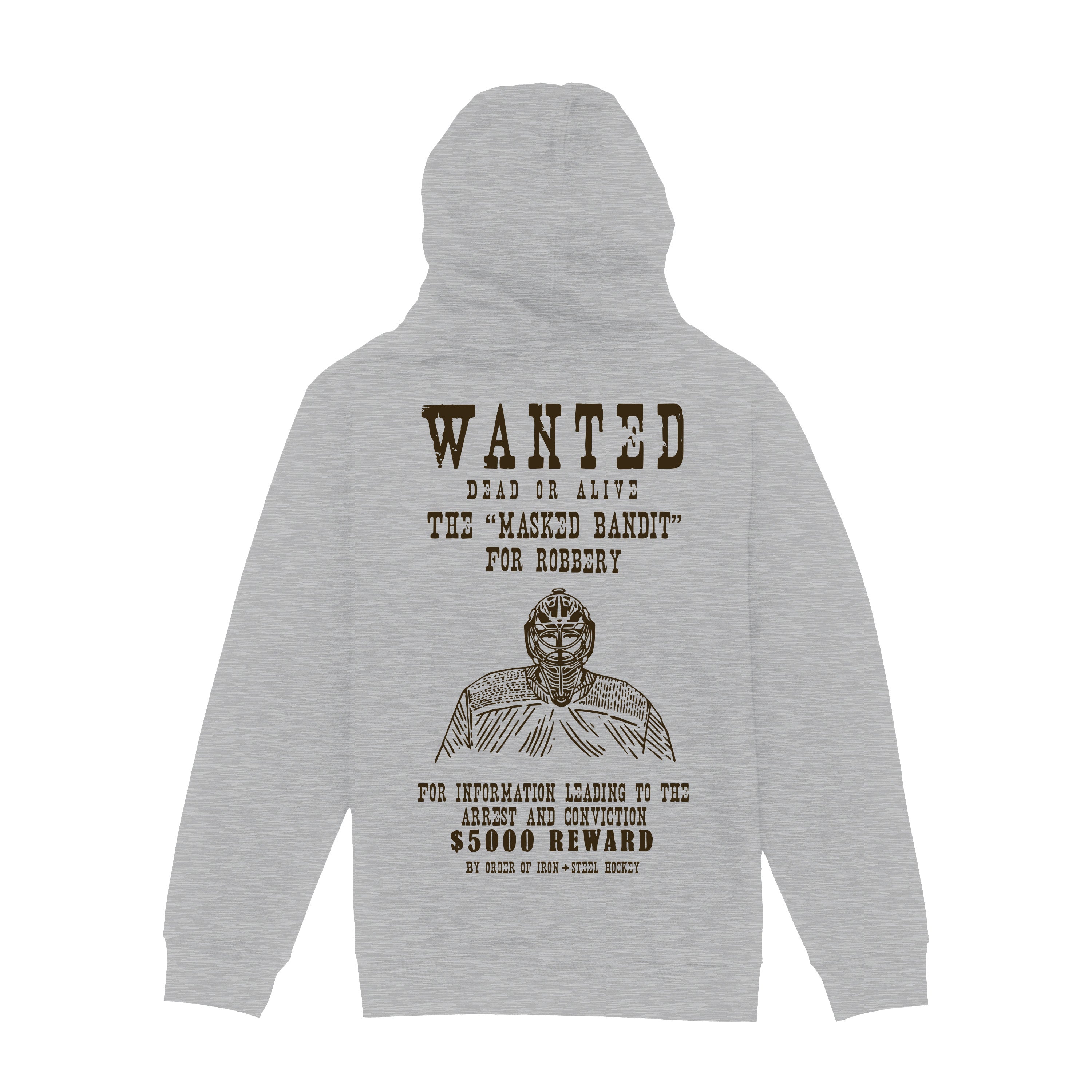 Wanted for Robbery Goalie Youth Hoodie