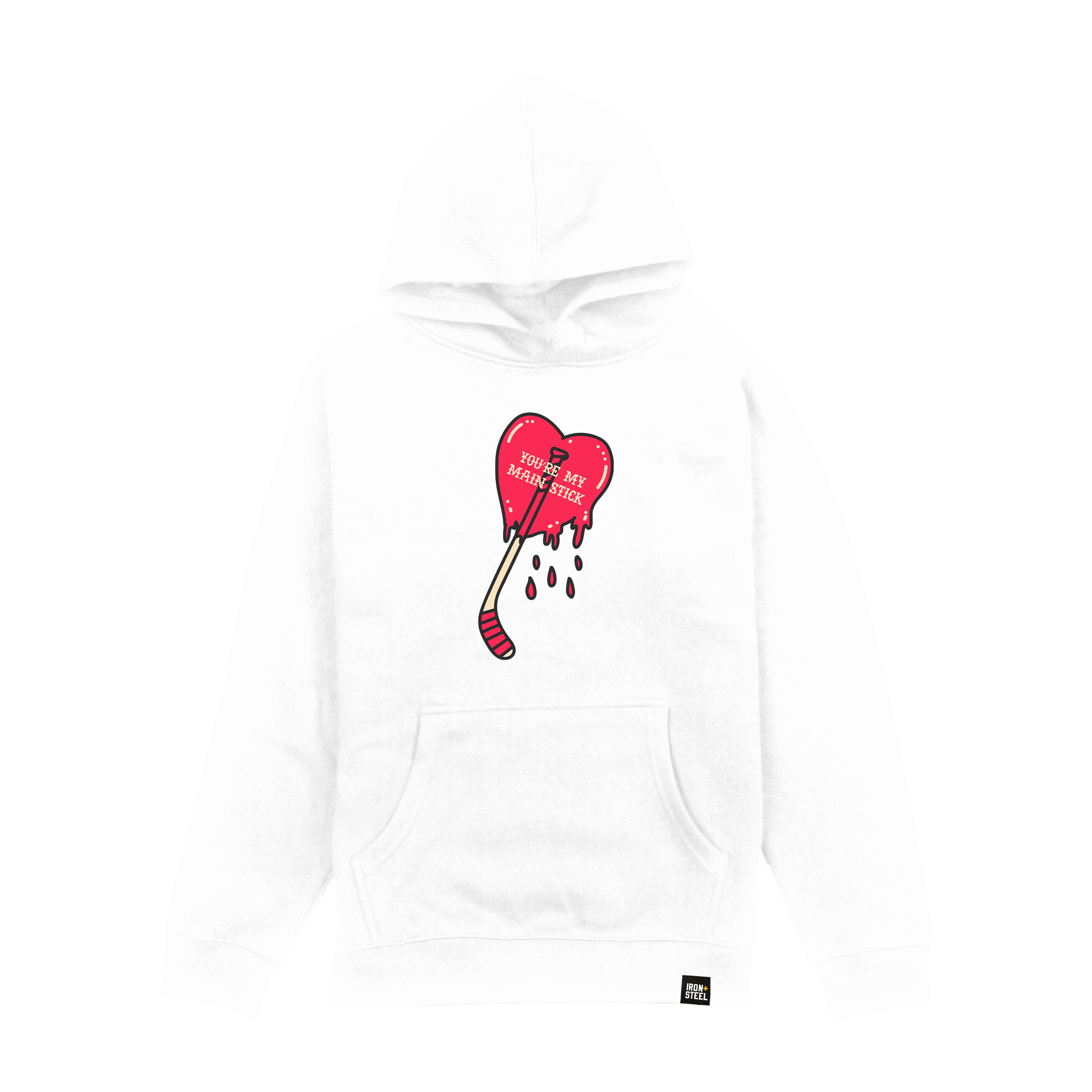 You're My Main Stick Hockey Hoodie