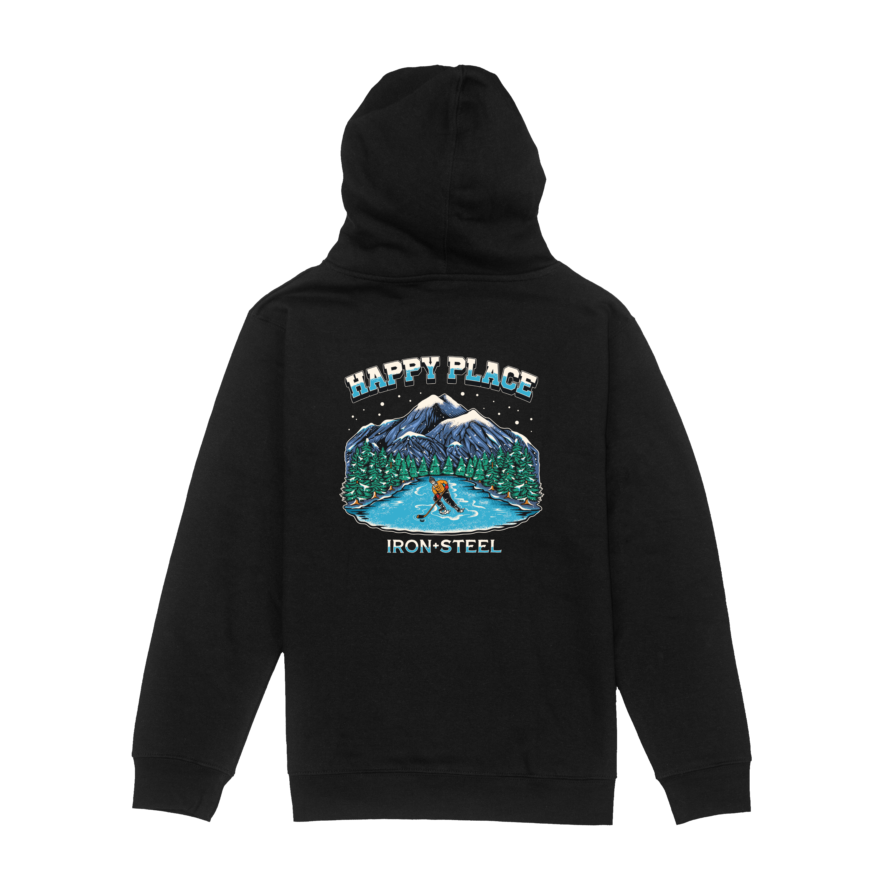 Happy Place Hockey Youth Hoodie