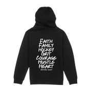 Faith Family Grit Youth Hoodie