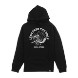 Rabid Legs Feed The Wolf Youth Hoodie
