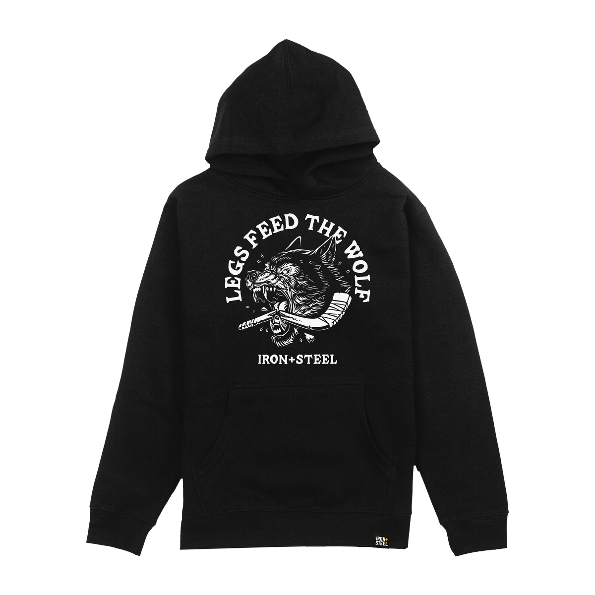 Rabid Legs Feed The Wolf Youth Hoodie