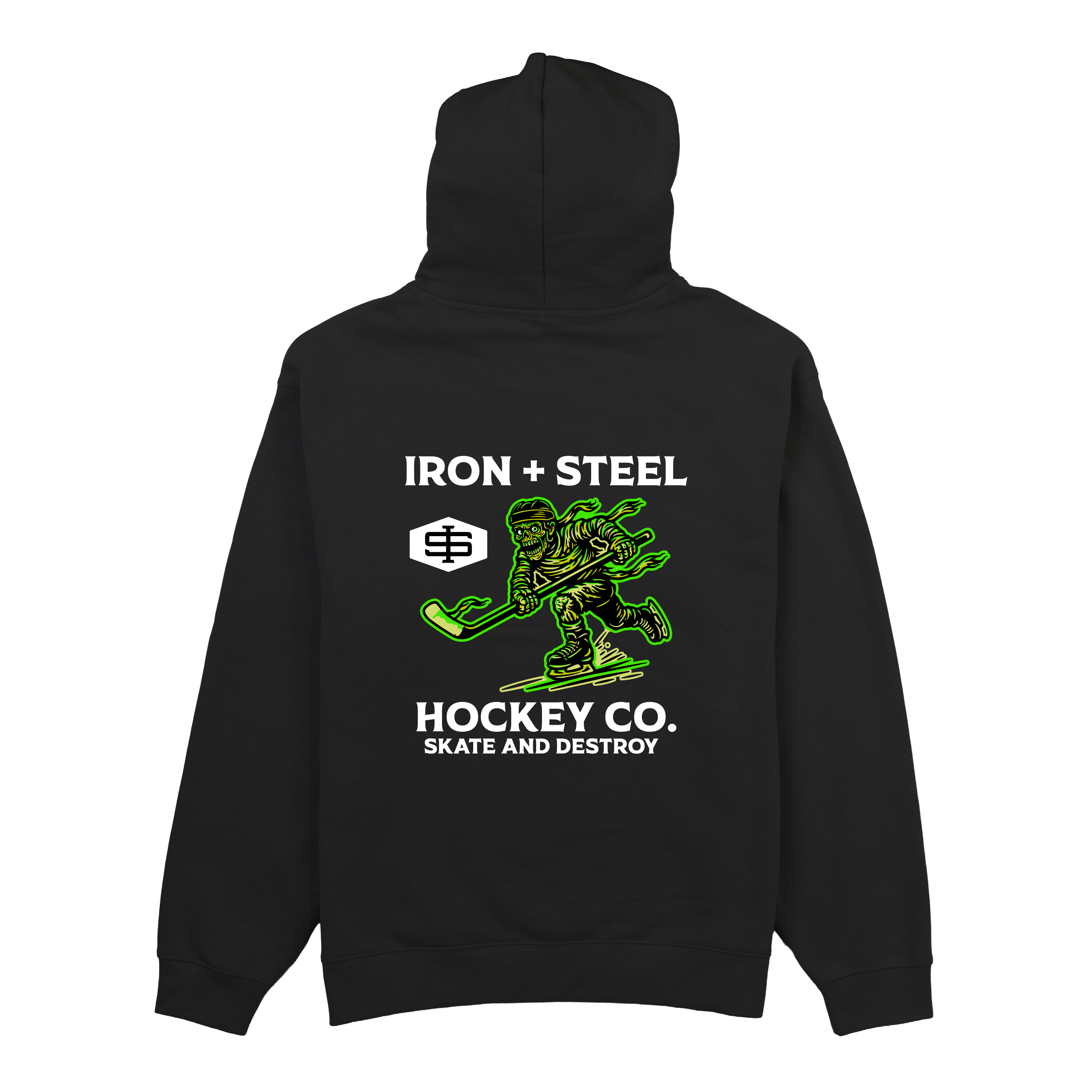 Zombie Hockey Midweight Hoodie