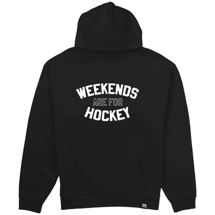 Weekends Are For Hockey midweight hoodie
